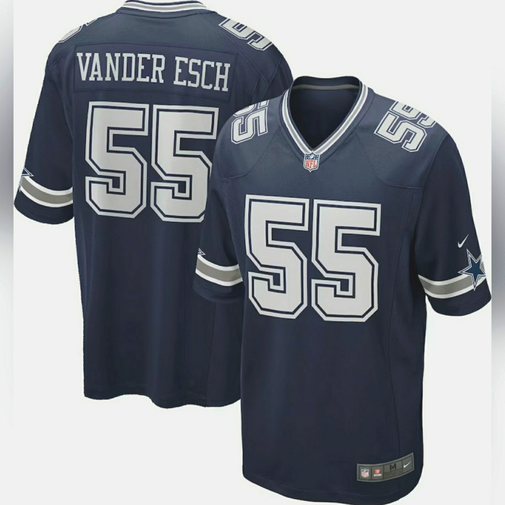 PRO LINE NFL Leighton Vander Esch Dallas Cowboys Blue Jersey Mens Size 2XL